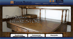 Desktop Screenshot of furnituremagicians.com